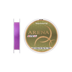 Favorite.  Шнур Favorite Arena PE 100m(purple)  №0.4/0.104mm 8lb/3.5kg(1693.11.03)