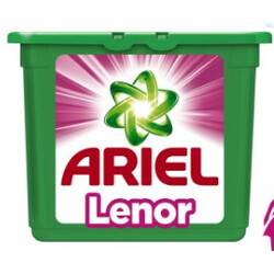 Ariel. Гель-капсулы для прання Touch of Lenor Fresh автомат  30*28,8г-у(4015600950972)