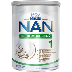 Nestle. NAN 1 Кисломолочный, 400 г. (7613031583362)