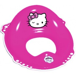 Maltex Накладка на унітаз "Hello Kitty" c нековзними гумками - рожевий(3165)