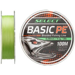 Select. Select Basic PE 100m(салат.) 0.08mm 8LB-4kg(1870.27.46)