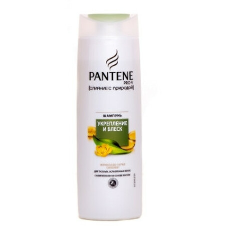 Pantene. Шампунь Зміцнення і Блиск 400мл(5410076560752)