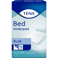 Tena. Гігієнічні пелюшки Tena Bed Plus  60x60 см, 30 шт.(7322540800746)