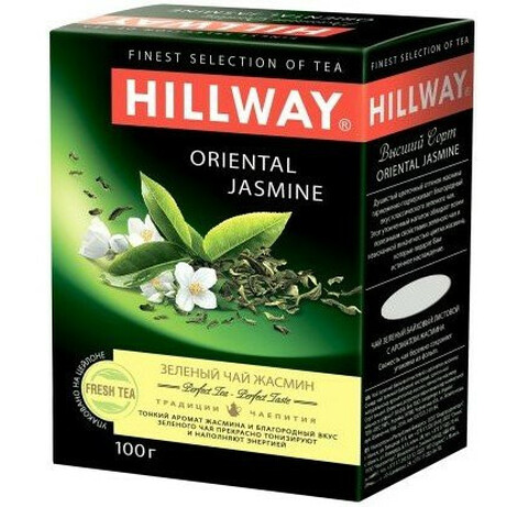 Hillway . Чай зелений Hillway Oriental Jasmine 100г(8886300990102)