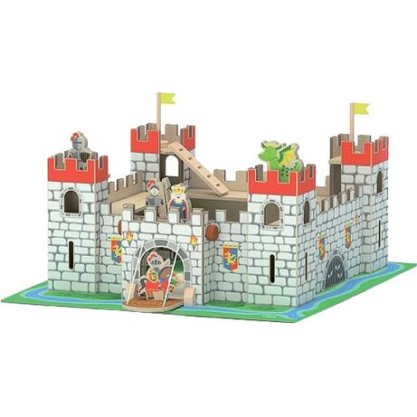 Viga Toys. Игровой набор Деревянный замок (6934510503109)