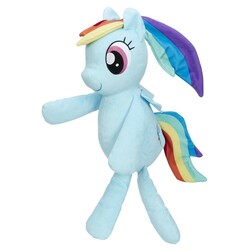 Hasbro. Мягкая игрушка My Little Pony Плюшевый пони для обнимашек (голубая),  (C0122)