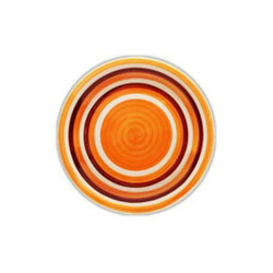 Тарілка помаранчева 19 см(0250009951128)