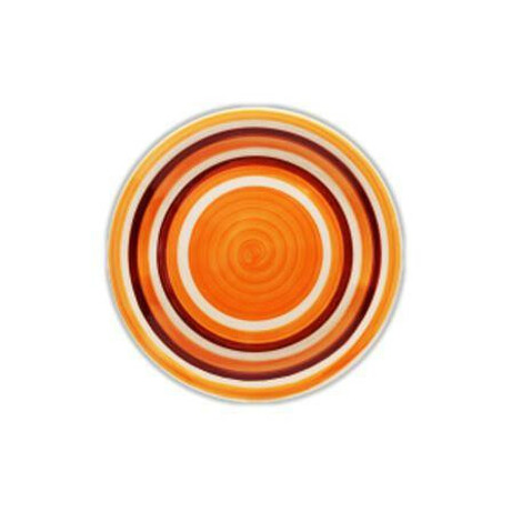 Тарілка помаранчева 19 см(0250009951128)