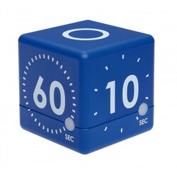 TFA. Кухонный таймер-куб чая CUBE-TIMER синий 10–20–30–60 секунд (38203606)