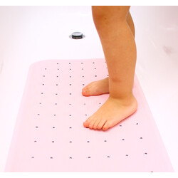 Aquababy. Антиковзаючий килимок для ванни 76х34 Рожевий(662337)