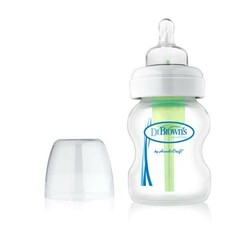 Dr. Brown's. Детская бутылочка для кормления с широким горлышком, 150 мл (WB51005-ESX)