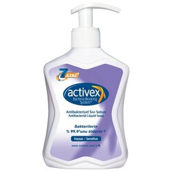Activex .Антибактериальное жидкое мыло для чувствительной кожи 300 мл (8690506434885)