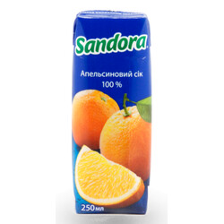 Sandora. Сок апельсиновый 0,25л (9865060032757)