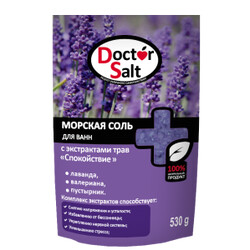 Dr Salt. Соль для ванн Dr Salt с экстрактами трав "Профилактика" 530 гр (4820091145345)