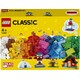 Lego. Конструктор  Кубики и домики 270 деталей (11008)