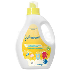 Johnson's. Жидкое средство для стирки детского белья новорожденных 1 л (3574661367927)