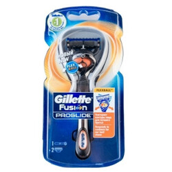 Gillette.Бритва Fusion ProGlide Flexball с 2 сменными касетами   (7702018388677)
