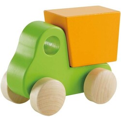Hape. Деревянная игрушка Маленький самосвал Зеленый (E0054)