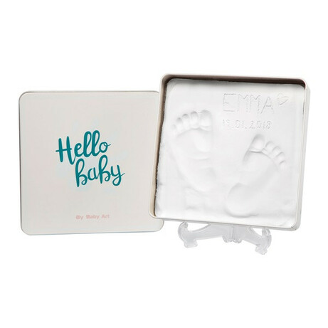 Baby Art. Магічна коробочка Квадратна для відбитку долоньки і ніжки(3601094300)