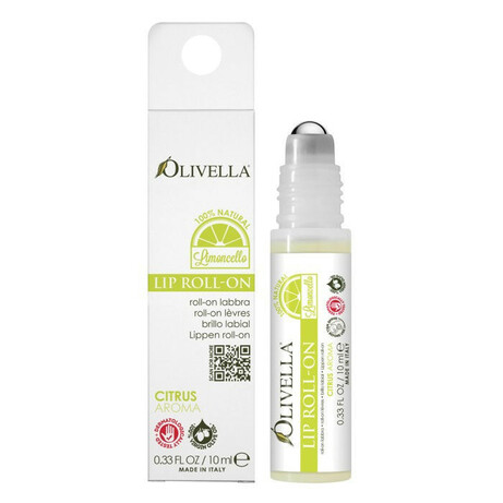 Olivella. Бальзам-ролик для губ Лимончелло на основе оливкового масла, 10мл (764412204028)