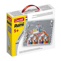 Quercetti. Развивающая игрушка-головоломка - РАМИ (дорожная версия) (1009-Q)
