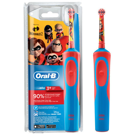 Oral - B. Електрична зубна щітка ORAL - B BRAUN Stage Power-Incredibles(202653)