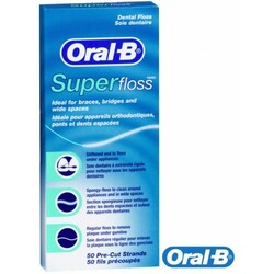 Oral-B. Нитка для зубов Superfloss, 50м (008204)