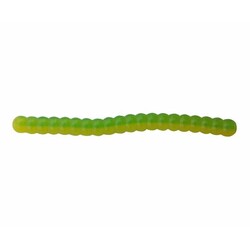 Big Bite Baitst. Силікон Trout Worm 2" Green-Yellow(1838.01.40)