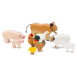 Le Toy Van. Набор фигурок для кукольного дома Животные (5060023418904)