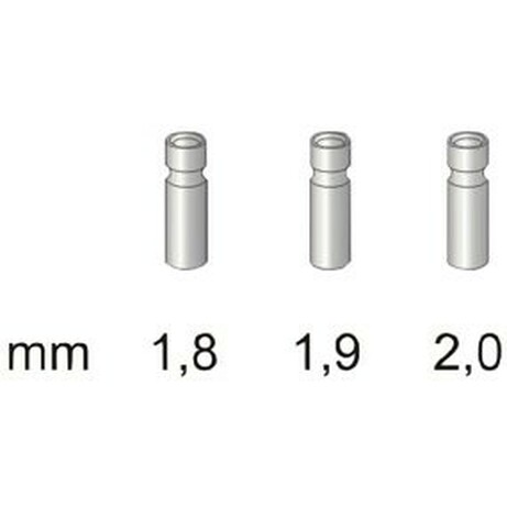 Stonfo. Втулка для гумки 3 Metal Tip Guides 2.0мм(31.32.01)