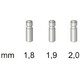 Stonfo. Втулка для гумки 3 Metal Tip Guides 2.0мм(31.32.01)