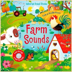 Usborne. Дитяча звукова книга Звуки ферми на англійському(9781474921213)