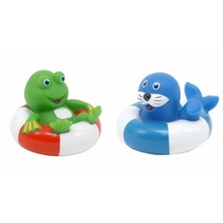 Baby Team. Іграшка для ванни "Веселий плавец", 6мес(9054)
