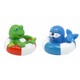 Baby Team. Іграшка для ванни "Веселий плавец", 6мес(9054)