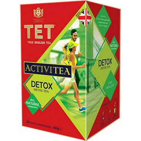 ТЕТ. Чай зелений ТЕТ Activitea Detox 20*2г(5060207696579)