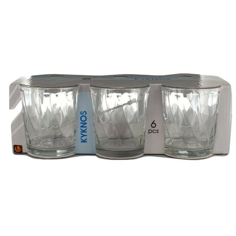 Uniglass. Набір склянок для віскі Uniglass Kyknos 6*290мл(3800864004681)