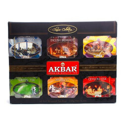 Akbar. Чай черный Akbar Classic Collection 60*2г (5014176010058)