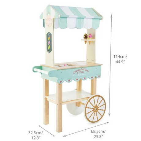 Le Toy Van. Дитячий магазин Візок з Морозивом(5060023413275)