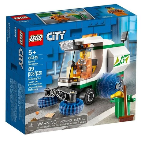 Lego. Конструктор  Машина для очистки улиц 89 деталей (60249)