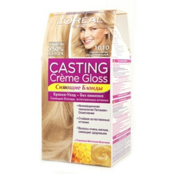 L`Oreal. Краска для волос CASTING Creme Gloss тон 1010 1шт (3600521831762)
