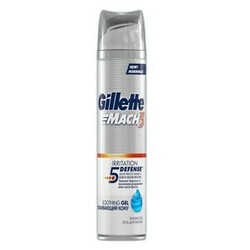 Gillette. Гель для гоління Mach3 Soothing 200мл   (7702018291038)