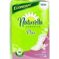 Naturella. Щоденні гігієнічні прокладення Camomile Plus, 58 шт.
