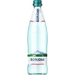 Borjomi. Вода минеральная газированная, 0,5л стекло (4860019001919)
