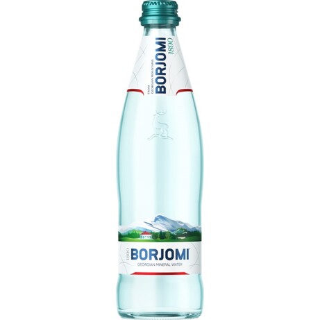 Borjomi. Вода мінеральна газована, 0,5л стекло(4860019001919)