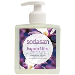 Sodasan. Органическое жидкое мыло Магнолия-олива детоксицирующие 300 мл (4019886071369)