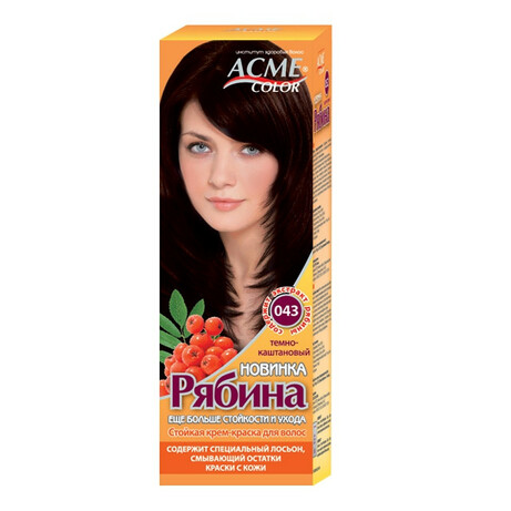 Acme. Фарба для волосся №043 Червоно-коричневий   (4820000300544)