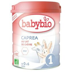 BABYBIO. Органическая смесь из козьего молока BabyBio Caprea1 от 0 до 6 мес 800 гр (3288131580517)