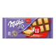 Milka. Шоколад молочный с печеньем ЛУ 87гр(7622210451262)