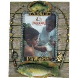 Riversedge. Фоторамка Dad's Fish Frame 4" x 6"(1835.00.07)