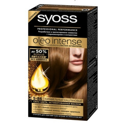 Syoss. Фарба для волосся Oleo Intense 5-86 Карамелевий каштановий   (4015000999113)